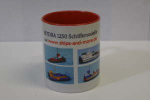 Mug III "Tugs and construction vessel"  (1 p.) - red -